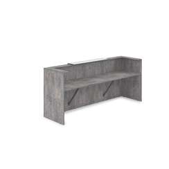 1КР-КЛ.201 Комплект Ресепшн с фартуком HPL (2654*749*1149) (без подсветки)