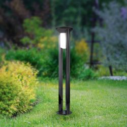 Садово-парковый светильник ЭРА «Арка» ФТУ 01-20-005 напольный черный IP54 Е27 max20Вт h1000мм | Садово-парковые светильники