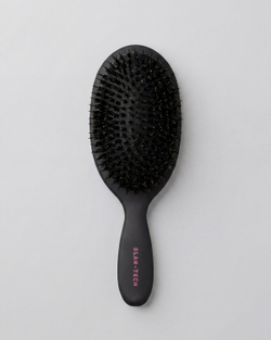 Овальная массажная щетка для волос с комбинированной щетиной Glam-Tech Nylon Mixed Boar Brush