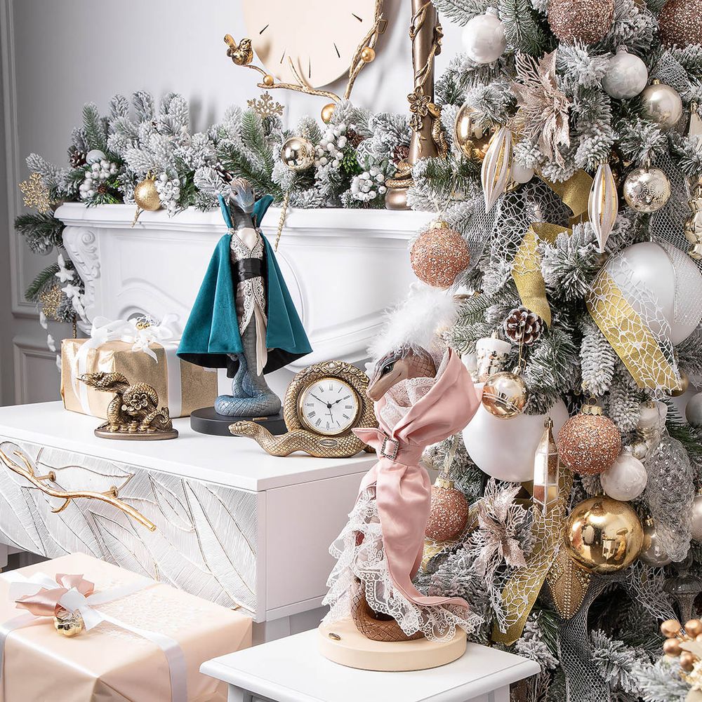 Кукла интерьерная коллекционная Змея Шарлотта