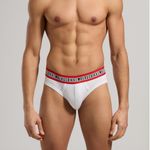 Мужские трусы брифы мультиколор набор 3 в 1 Bikkembergs FASHION TAPE BKK1USP08TR