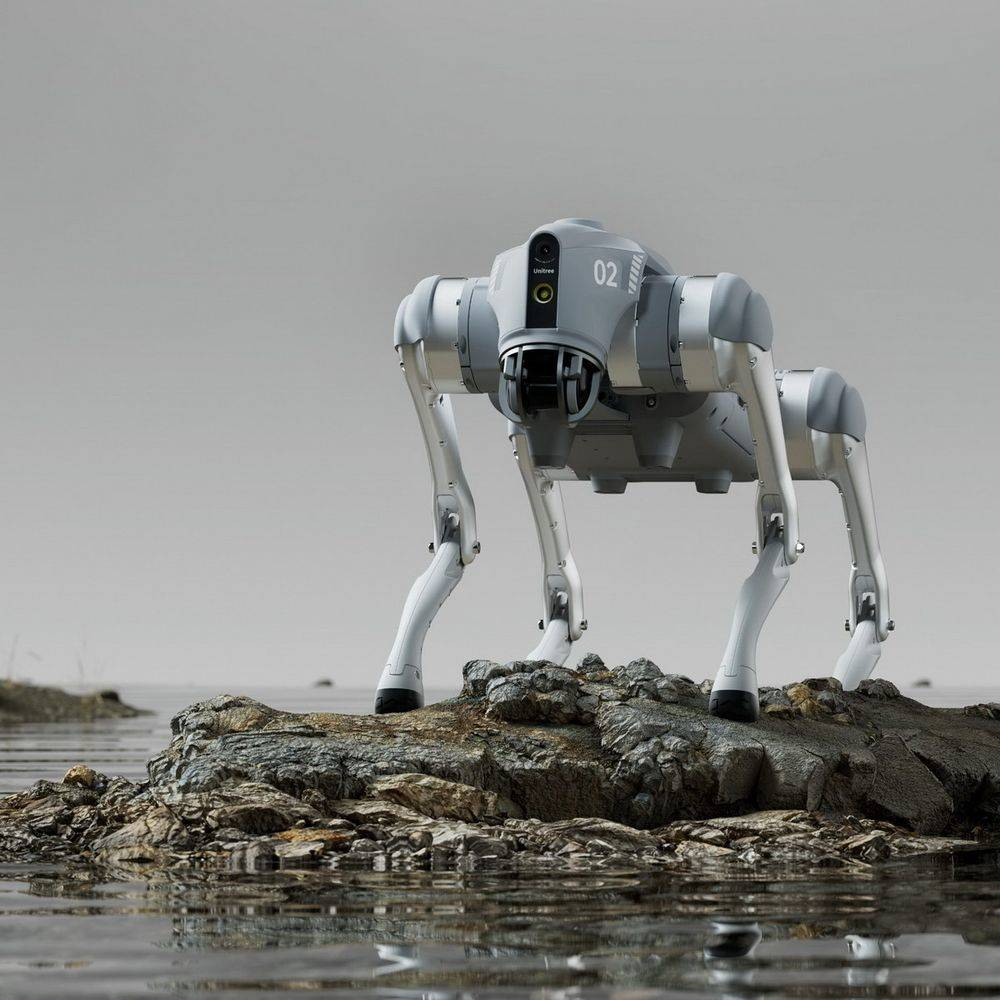 Бионический четырехопорный робот Unitree Go2 Pro