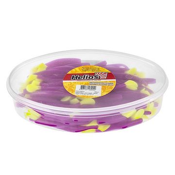 Виброхвост несъедоб. Vigor 3,75'/9.5 см Fio LT 100шт. (HS-6-039-N) Helios