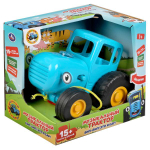 305876/Каталка Синий ТРАКТОР 15+ песен и звуков, свет, в кор, на бат Умка/HT848-R/1