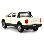 Модель ин. мет. "Dodge Ram 1500 Rebel" 13см, двери, багаж, белый. RAM1500-13-WH (Технопарк)