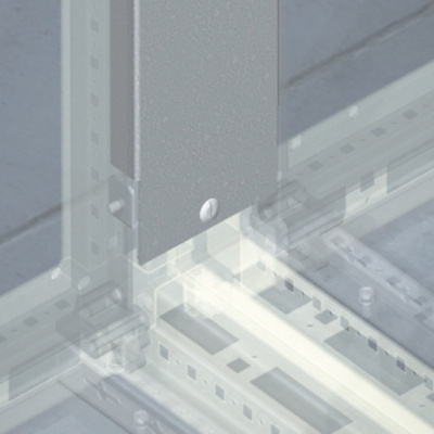 Монтажная плата, промежуточная, для шкафов CQE высотой 1600 мм