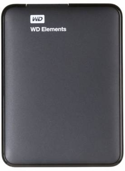 Внешний жесткий диск USB3.0 2.5" 2.0Тб WD Elements Portable (WDBU6Y0020BBK-WESN)