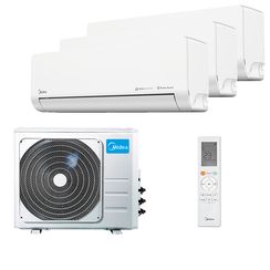 Мультисплит система на 3 комнаты Midea MMES1S-09FRN8G1 x 3 / M3OA-27HFN8-Q1