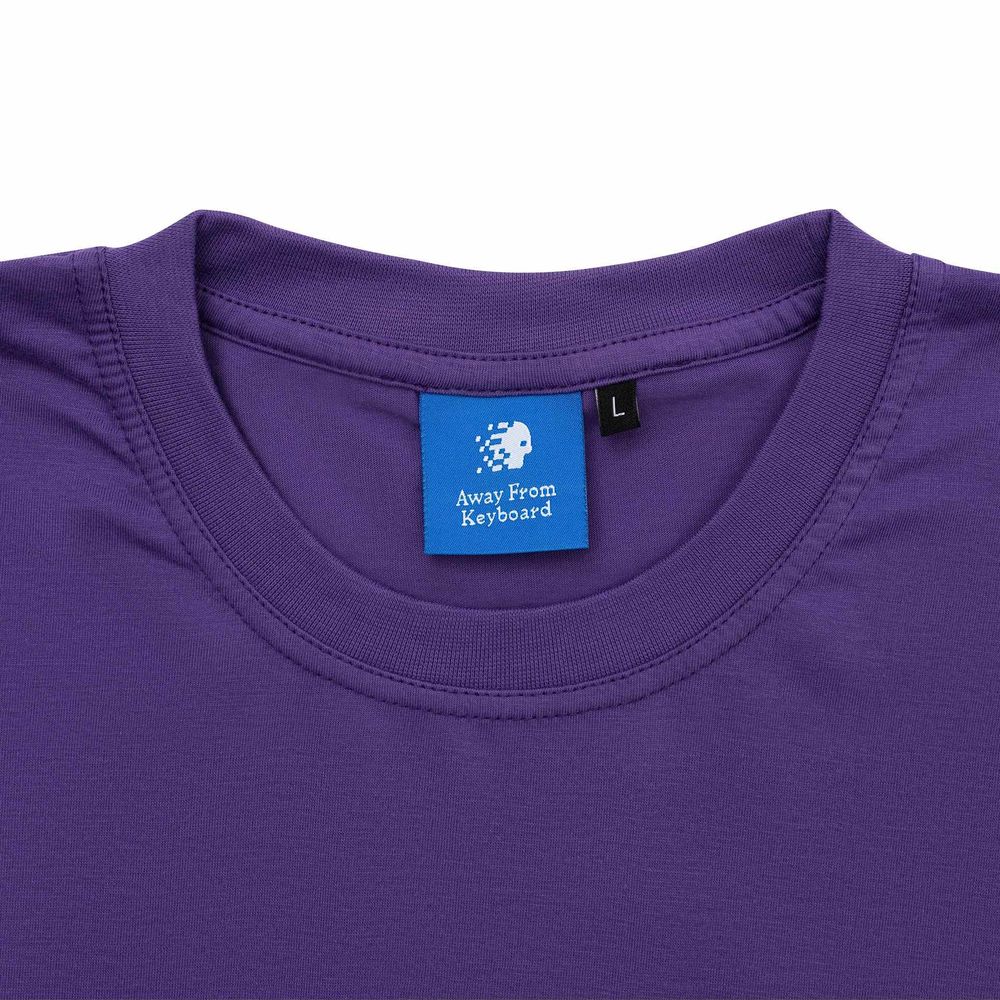 Футболка AFK by Scrrreen Bae Фиолетовая
