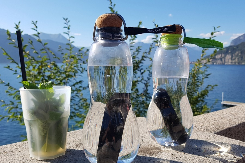 Экобутылка eau good, 800 мл, черная