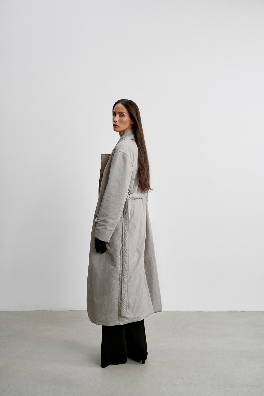 Облегчённый пуховик VANESSA, мокко