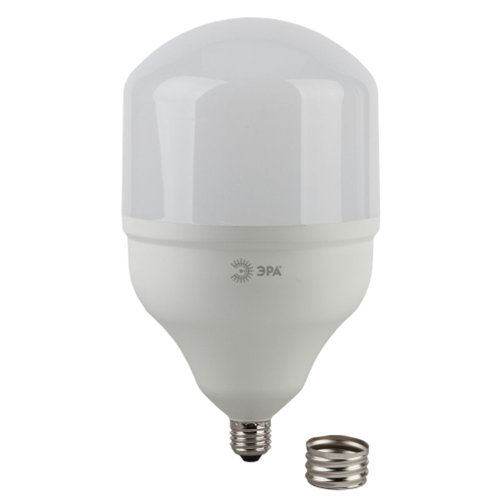 Лампа светодиодная POWER ЭРА STD LED T140-65W-6500-E27/E40 65Вт колокол холодный дневнoй свет Е27/Е40 | Лампы cветодиодные POWER