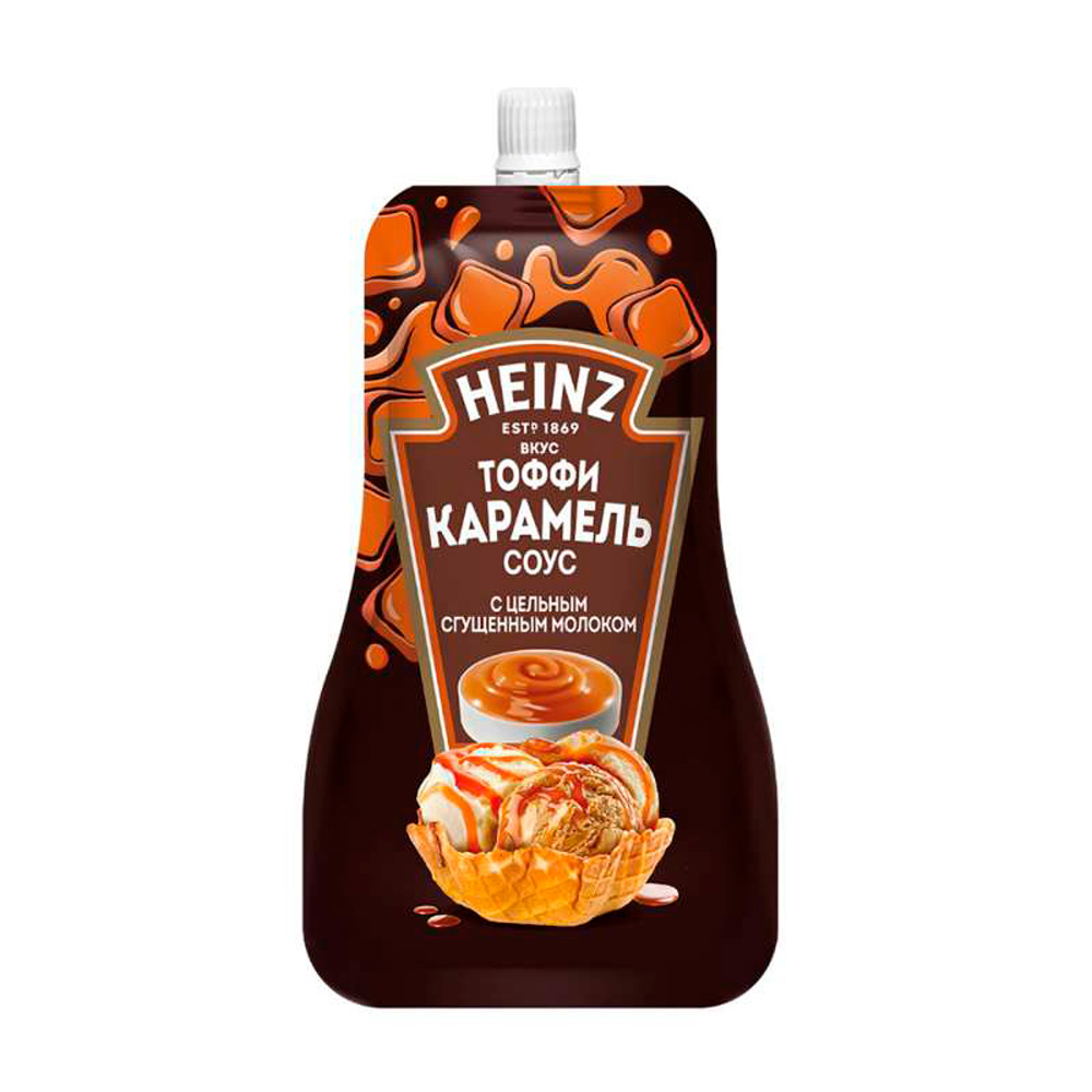 Соус вкус Тоффи карамель Heinz 200 гр
