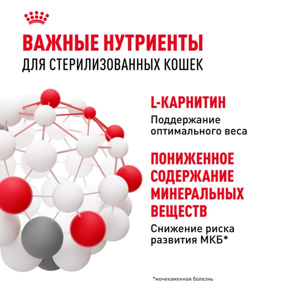Пауч Royal Canin Sterilised для взрослых стерилизованных кошек, мелкие кусочки в желе