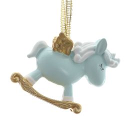 GAEM Фигурка декоративная подвесная "Лошадка", L6 W2 H5 см, 3в.
