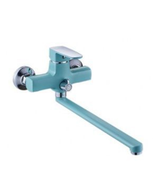 E22303 Смеситель однорычажный для ванны длинный излив