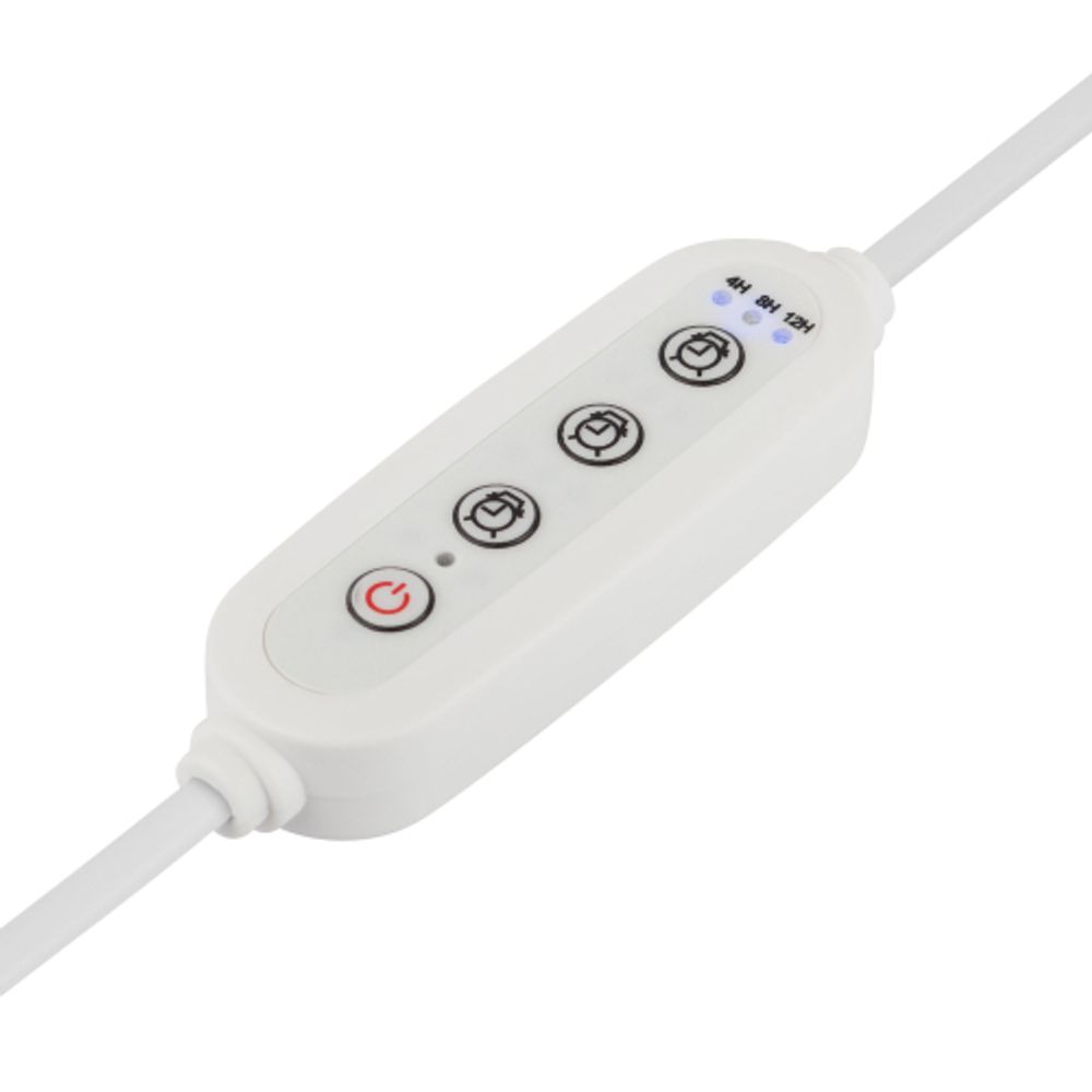 Разветвитель сетевой для линейных светильников ЭРА 5х IEC C7 2pin+timer на 5 точек с таймером 9, 12, 15H 2м | Аксессуары для фито светильников