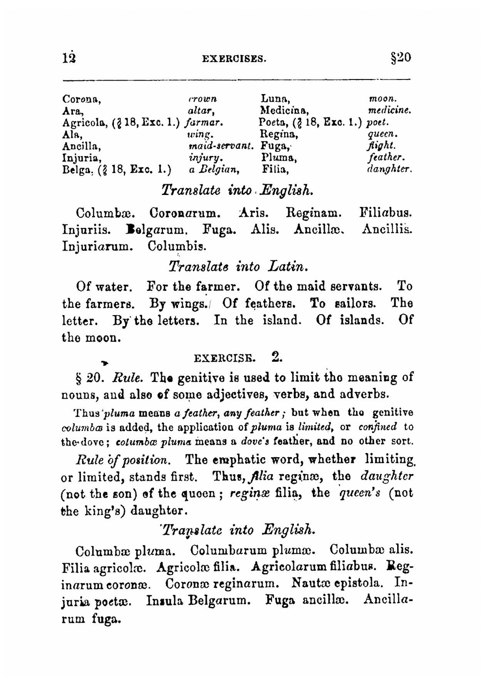 A grammar of the Latin language | William Bingham