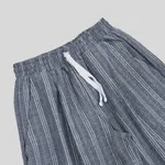 Брюки One Two Striped Baggy Pants Blue
