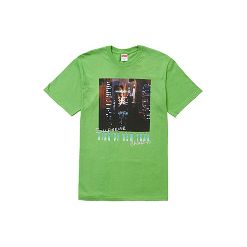 Supreme SS19 Christopher Walken King Of New York Tee Green T