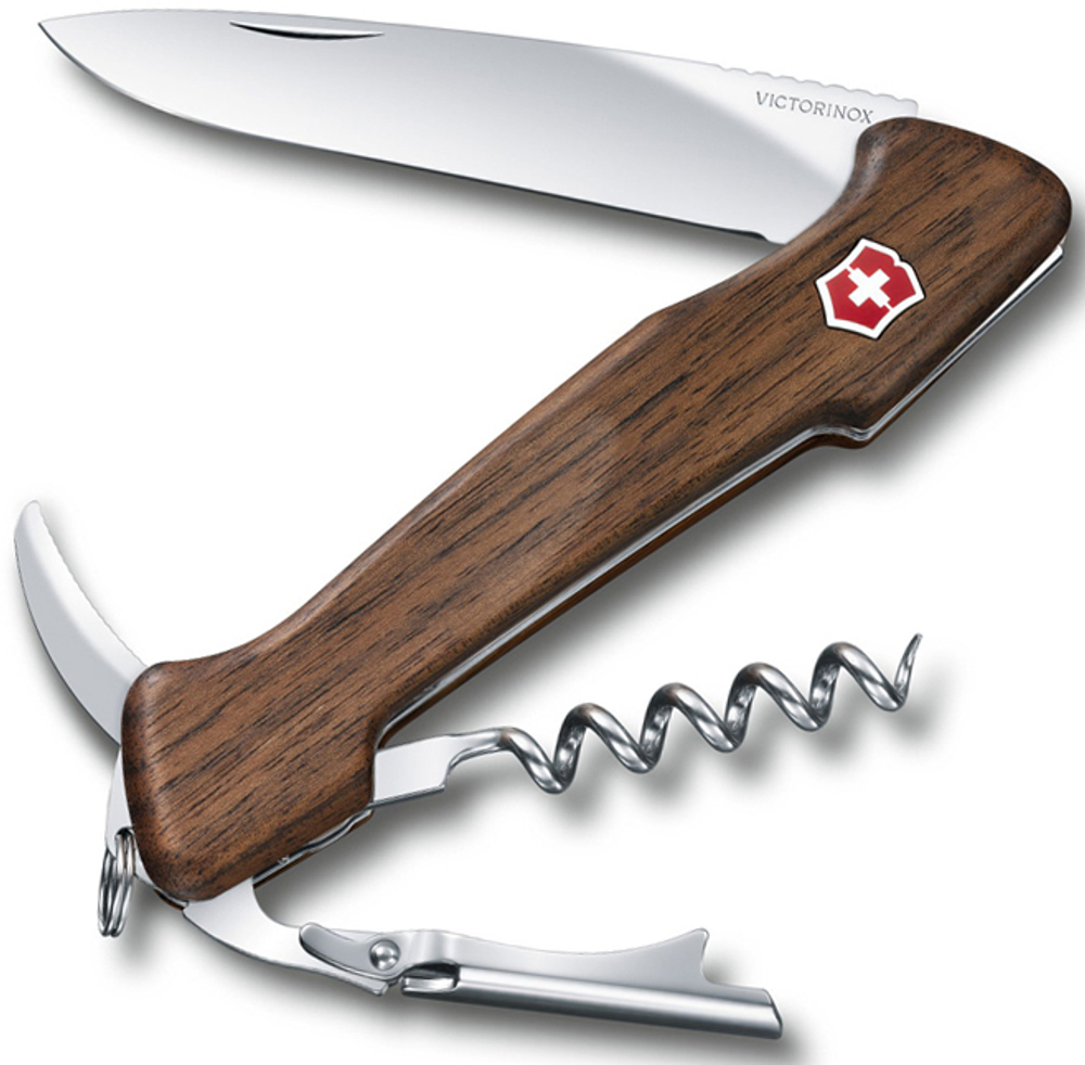 Нож Victorinox Wine Master, 130 мм, 6 функций, ореховое дерево
