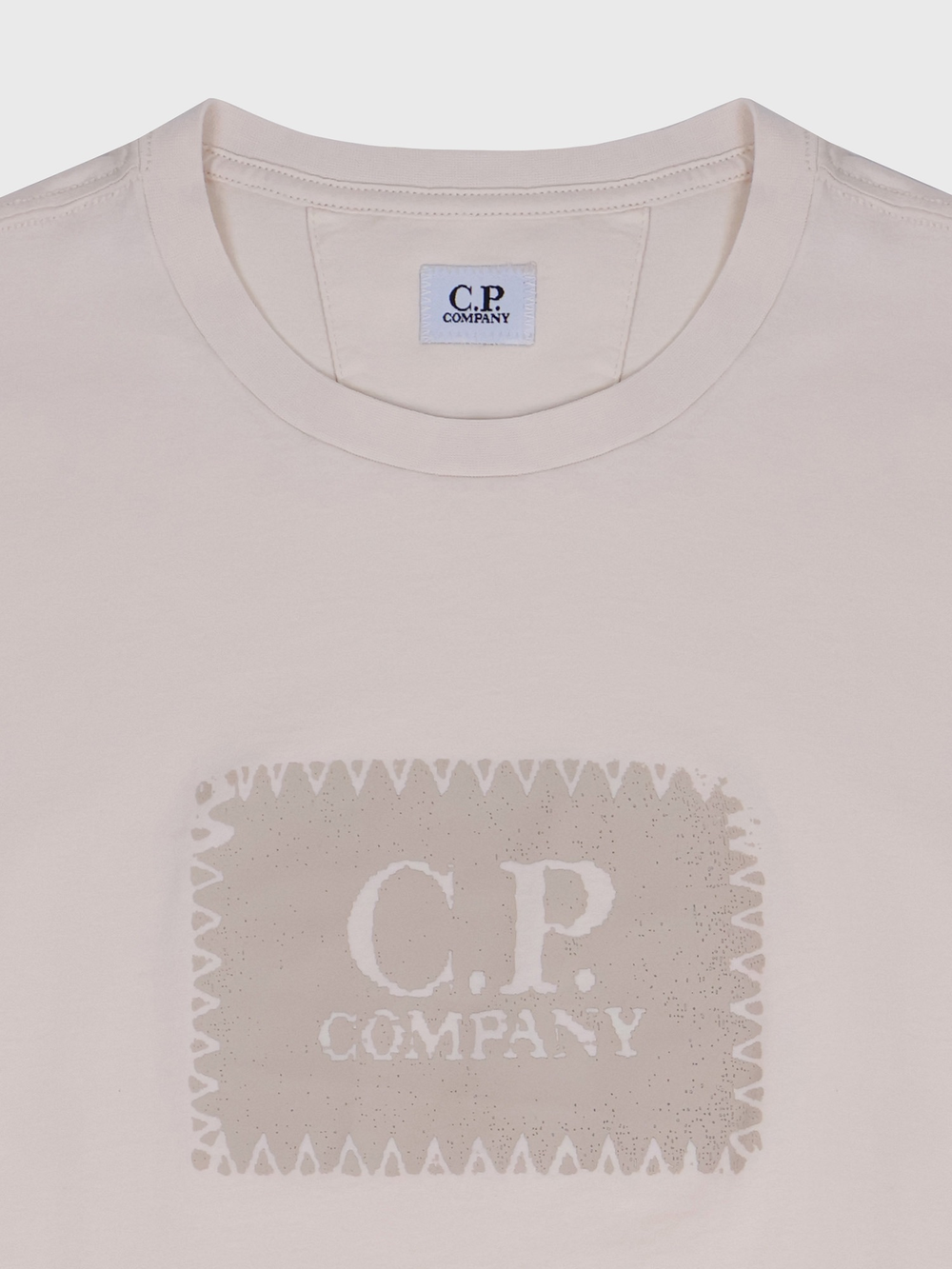 Футболка C.P. Company 30/1 Jersey Label Logo