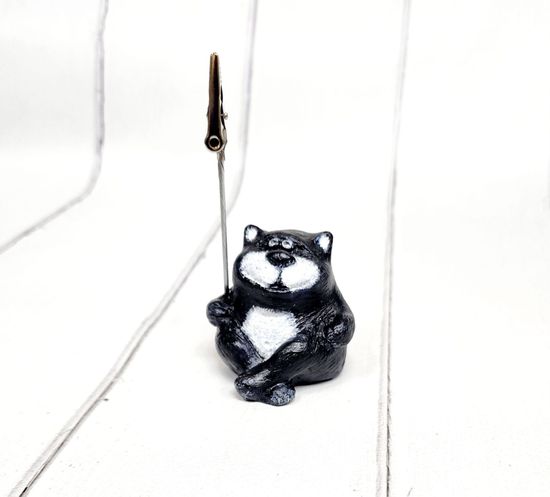 Держатель для фото/визиток "Кот"