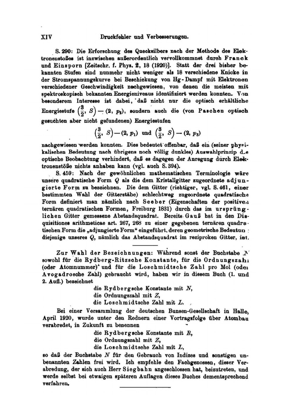 Atombau Und Spektrallinien | Arnold Sommerfeld