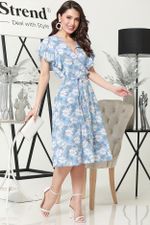 Платье Летняя романтика, флауэр DStrend (Акция)