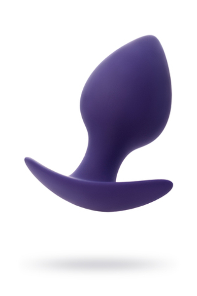 Анальная втулка ToDo by Toyfa Glob, силикон, фиолетовая, 8 см, Ø 4 см