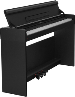 WK-310-Black Цифровое пианино на стойке с педалями, черное, Nux