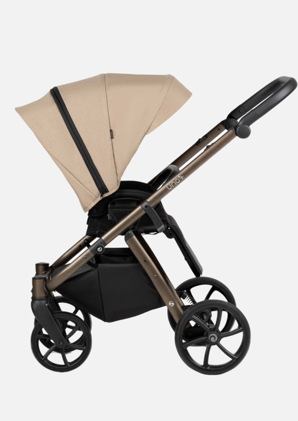 Tutis Коляска 2 в 1 UNO 6+ Essential Nougat