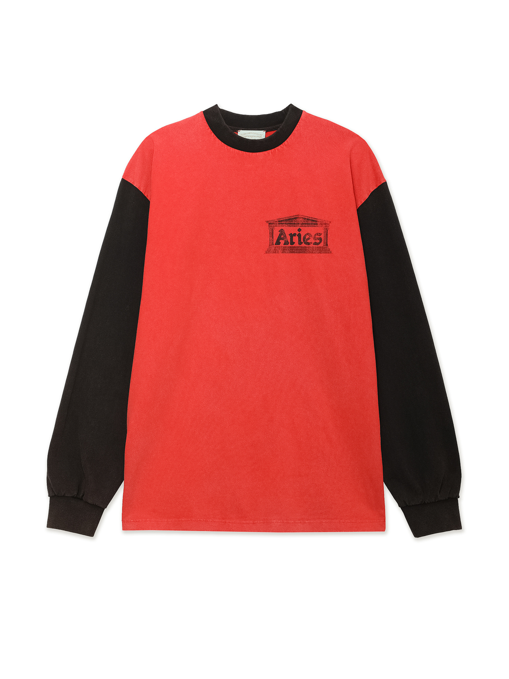 Джемпер Aged Colour Block Ancient Temple Ls Tee