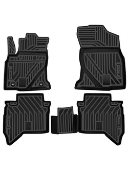 Коврики в салон для, TOYOTA Hilux (VIII), 2015-, 4 шт. (полиуретан) CARTYT00021