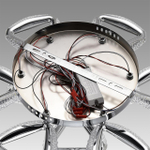 8239/9CL LN Люстра LED 120Вт 3000-6000К 220В IP20 LEDIO