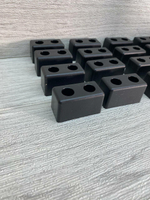 Ножки для мебели пластиковые высота 27 мм 20 штук