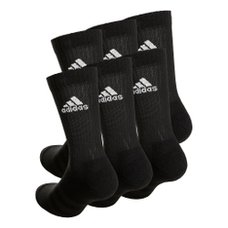 adidas Crew Sportswear Ankle Sports Socks - Black, White