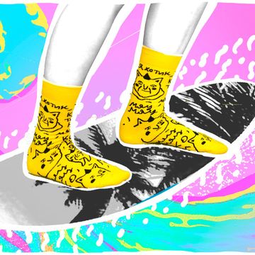 Носки "ШКЯ: Мяу-мяу"