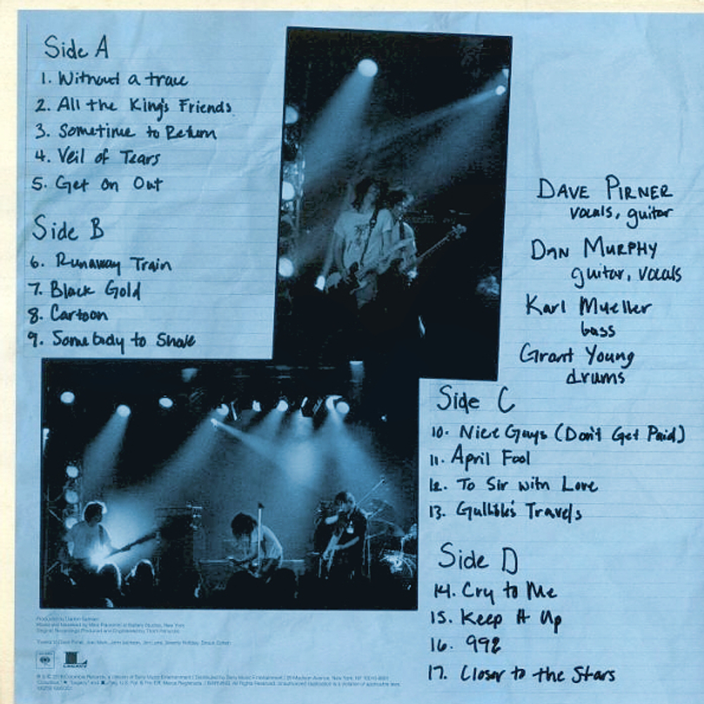 Soul Asylum / Live From Liberty Lunch, Austin, TX, Thursday 12/3/92 (2LP)