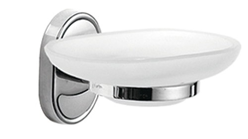 31002 Мыльница к стене (СТЕКЛО)  HANSEN  (20/1шт)