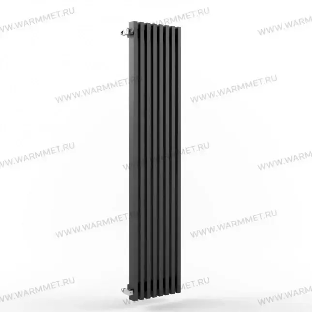 Радиатор WARMMET электрический настенный вертикальный Luxe 60VE ГРАФИТ RAL7024