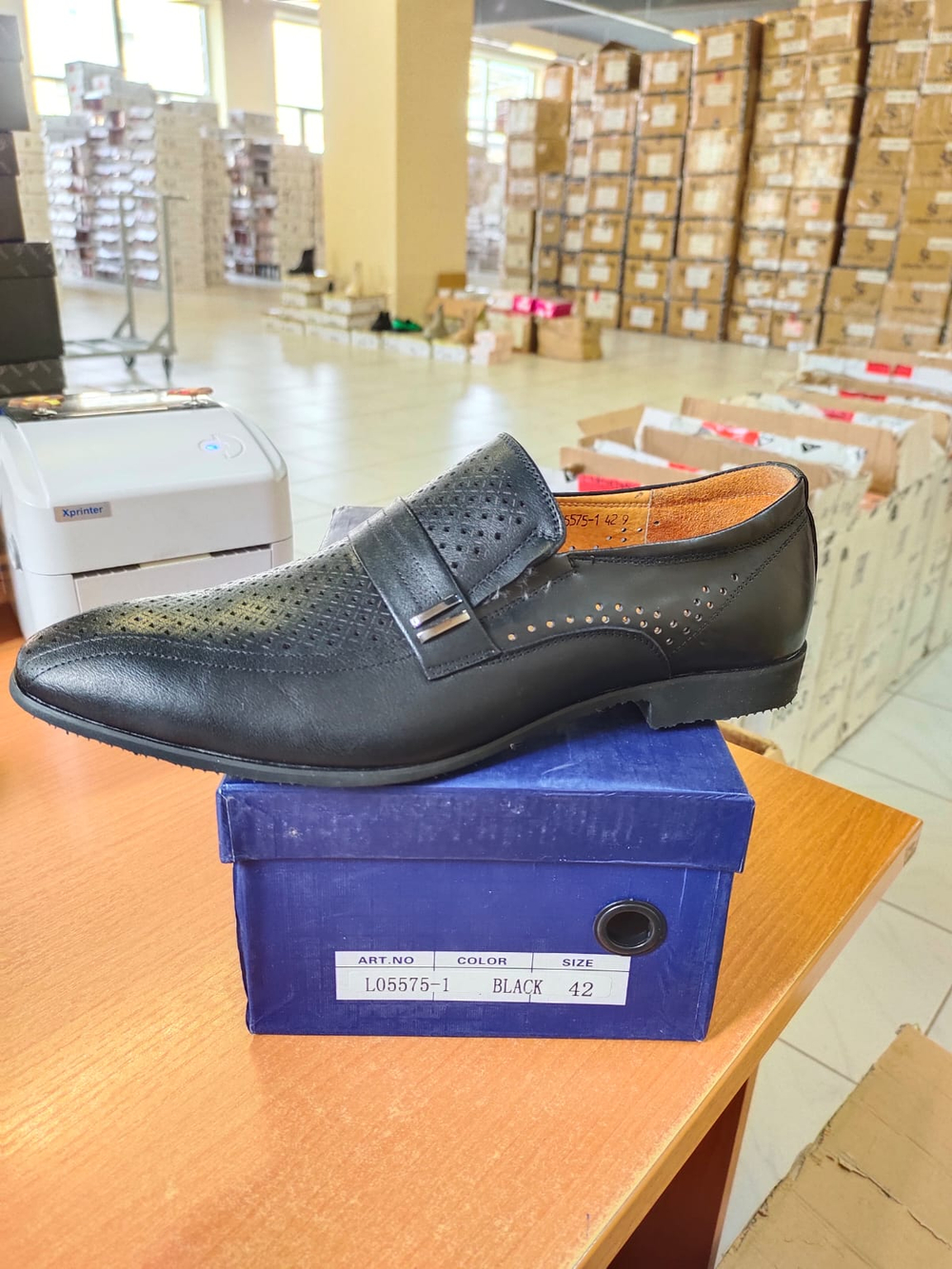 Туфли мужские летние BENITO BERGO L05575-1\01