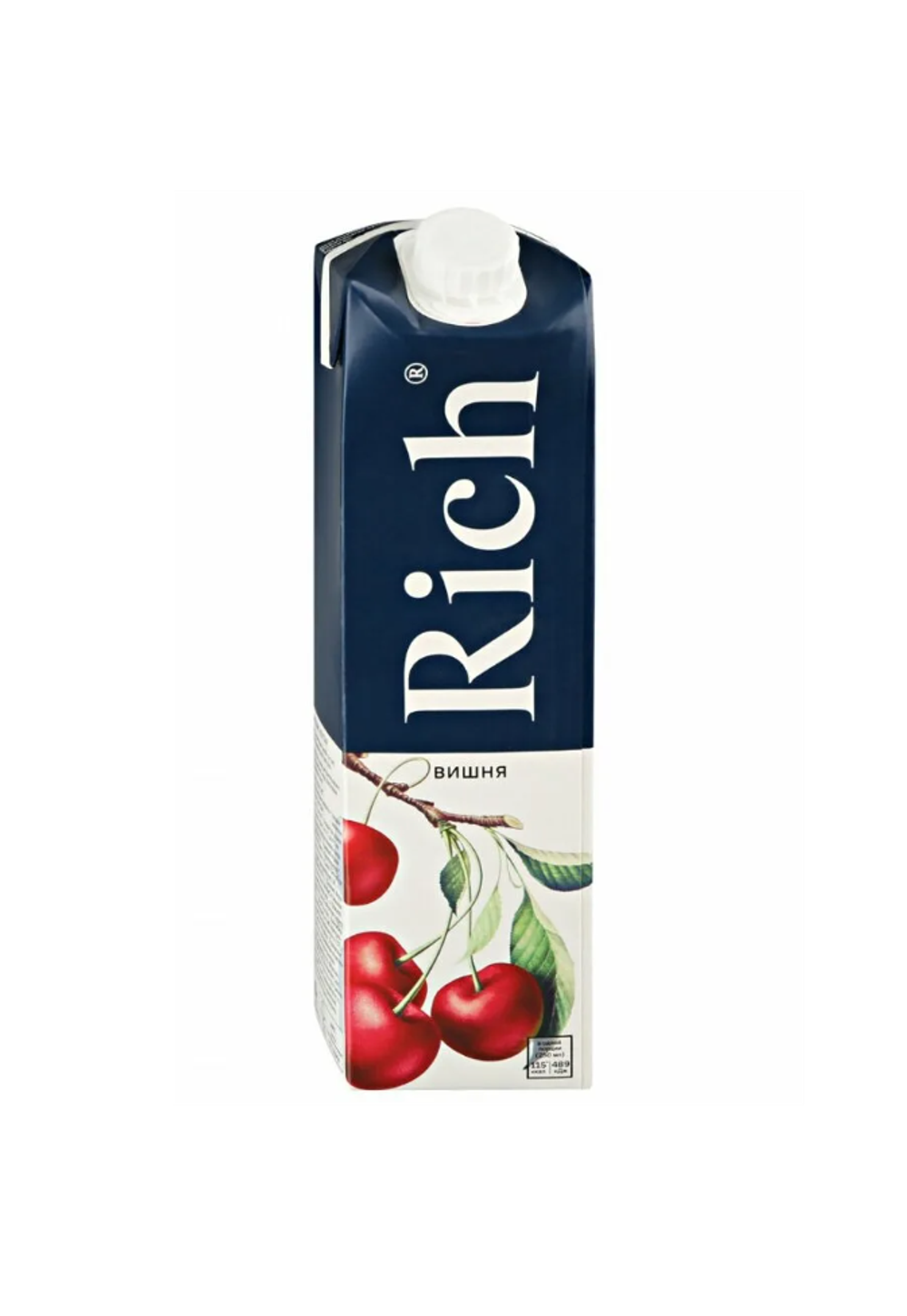 Сок Rich "Вишня" 1,0 л. (12 шт. в упаковке)