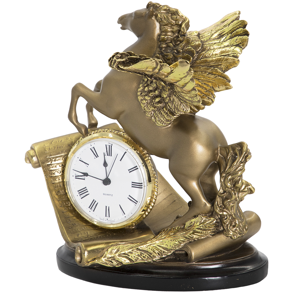 Часы настольные Пегас Бронза