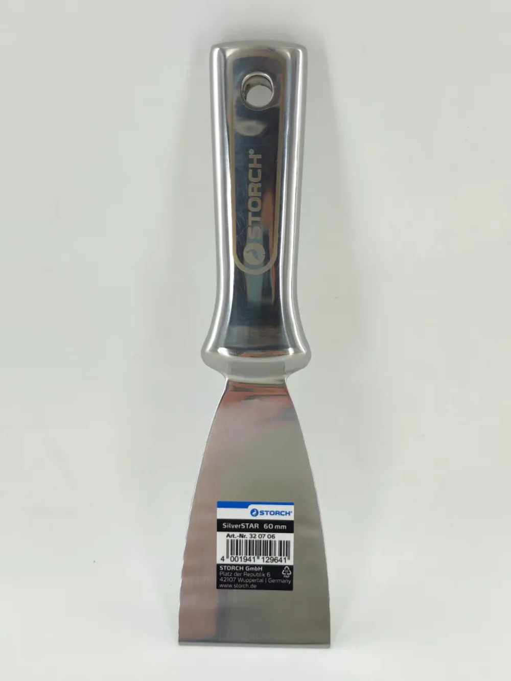 STORCH SilverSTAR Malerspachtel цельнометаллический шпатель, 60мм