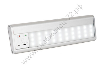 SKAT LT-2330 LED Li-Ion светильник аварийного освещения 30 светодиодов, резерв 4/8ч, алюмин корпус