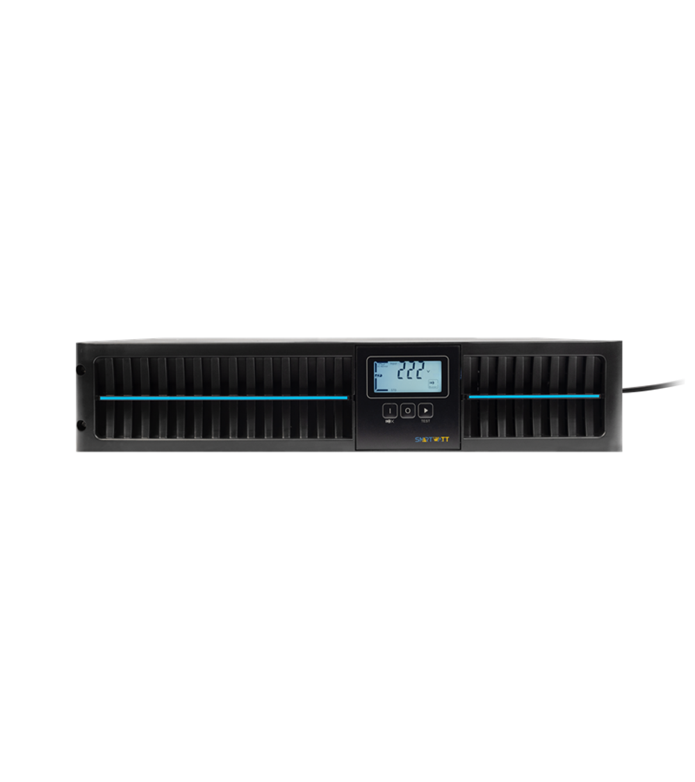 SMARTWATT Онлайн, 1000/900 ВА/Вт, стоечный/напольный, LCD дисплей, Shuko CEE7/4 - 2 шт.