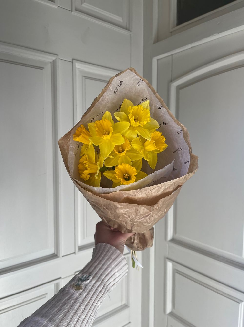 Кулек из нарциссов