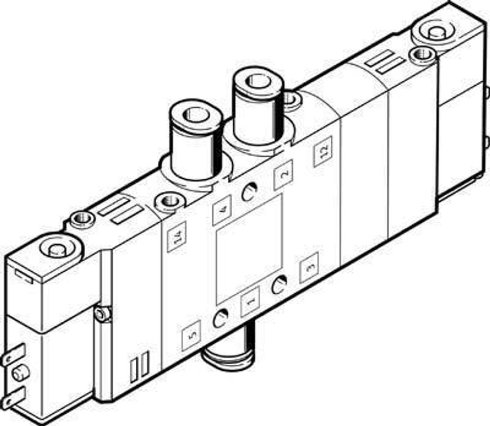 CPE14-M1BH-5/3B-QS-8 Распределитель с электроуправлением