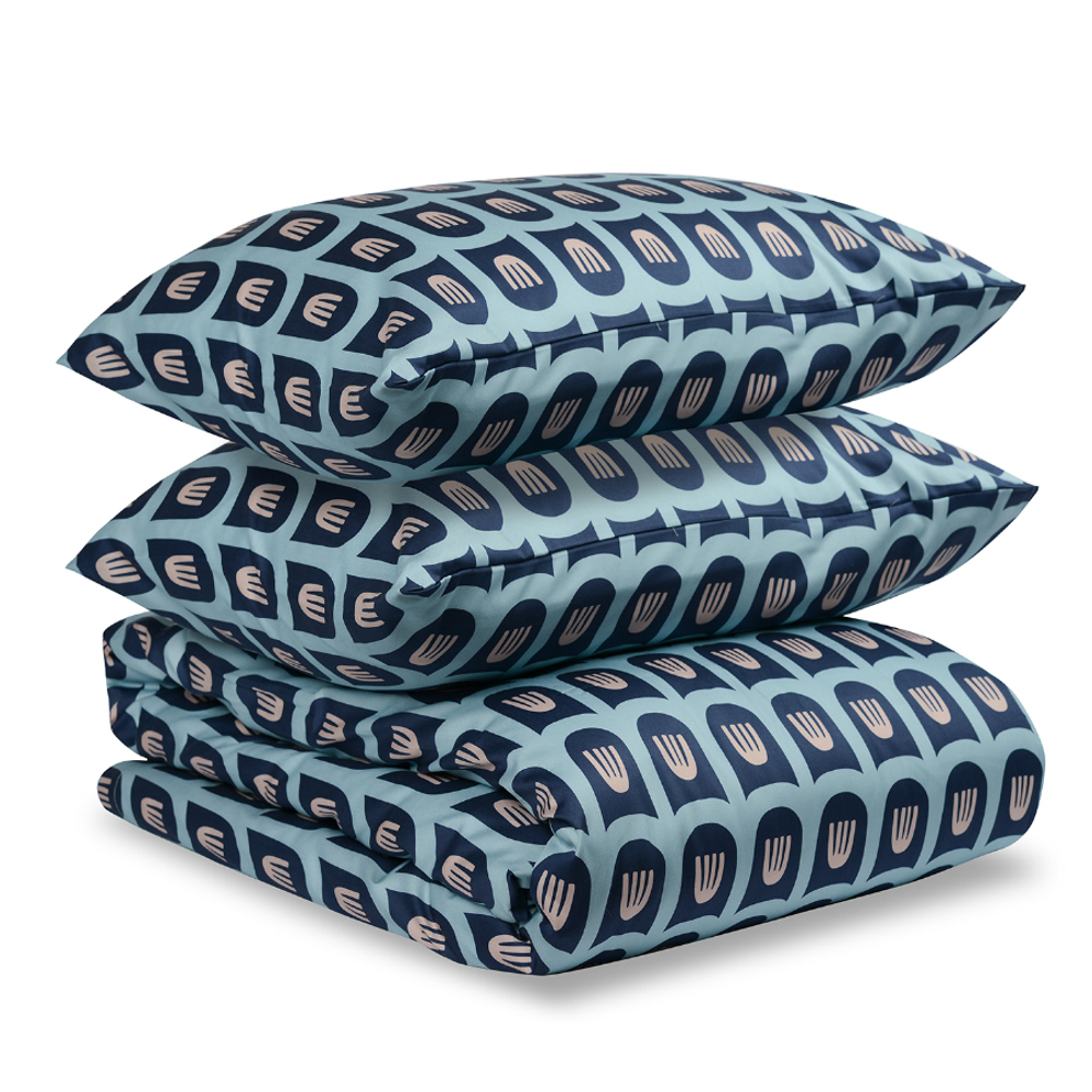 Постельное белье 2 спальное Tkano Cuts&Pieces  Blossom time пыльная роза